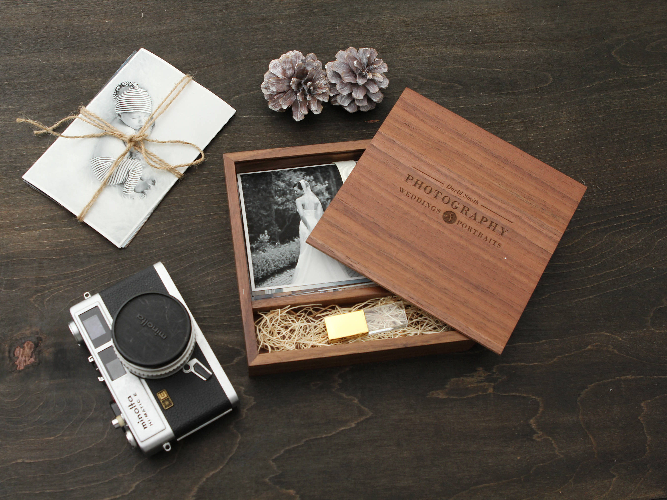 4×6 Wood Memory Box – MUUJEE